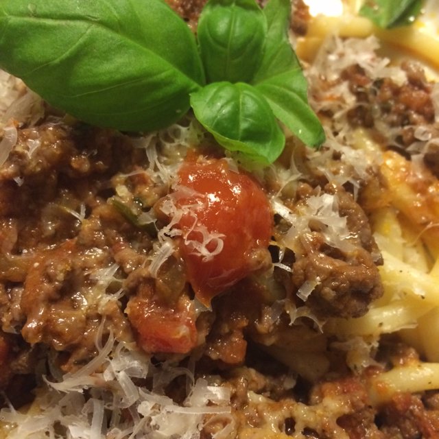 Bolognese – created on the CHEF CHEF app for iOS