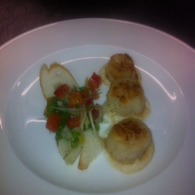 Pan-seared scallop   – created on the CHEF CHEF app for iOS