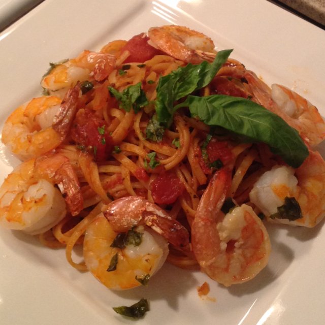 Shrimp Fra Diavolo – created on the CHEF CHEF app for iOS