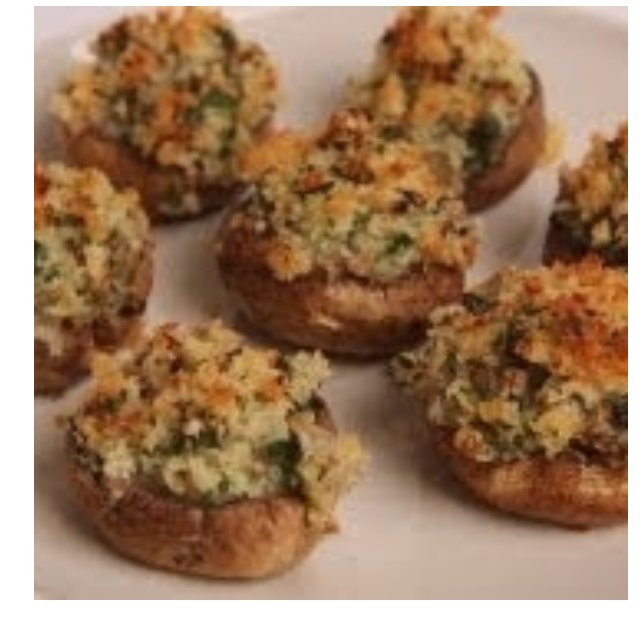 Breadcrum stuffed mushrooms  – created on the CHEF CHEF app for iOS