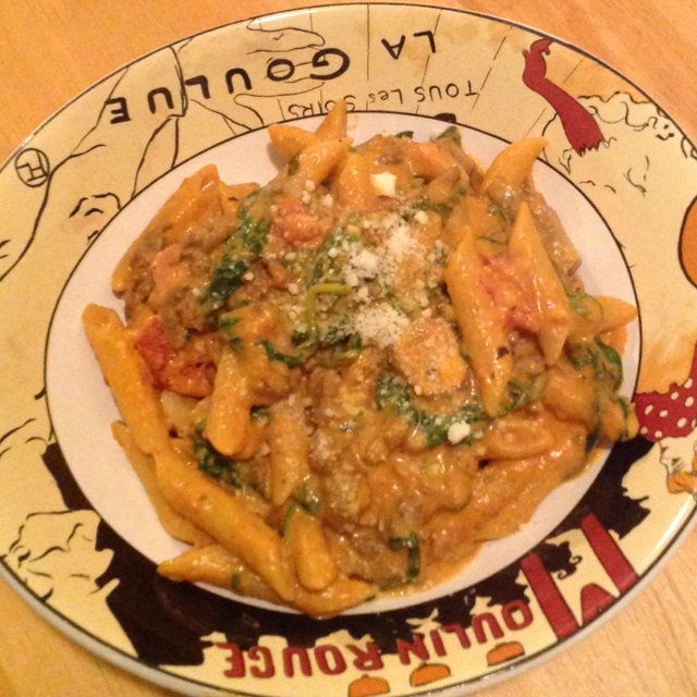 Creamy Bolognese Pasta – created on the CHEF CHEF app for iOS