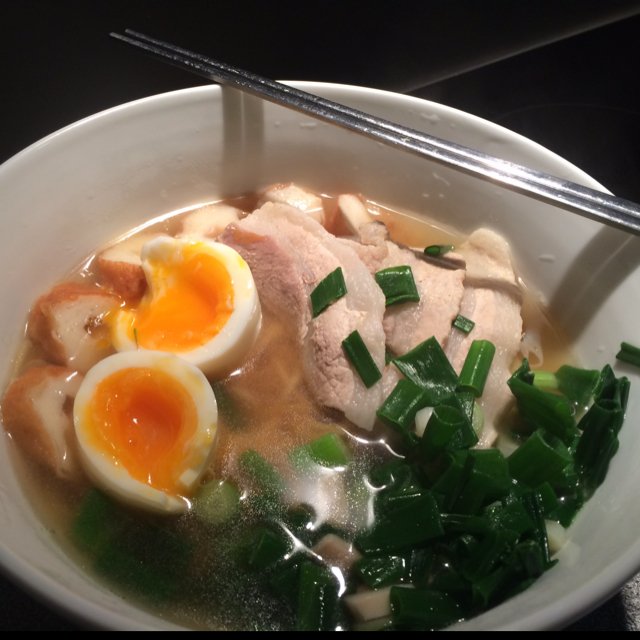 Basic pork ramen – created on the CHEF CHEF app for iOS