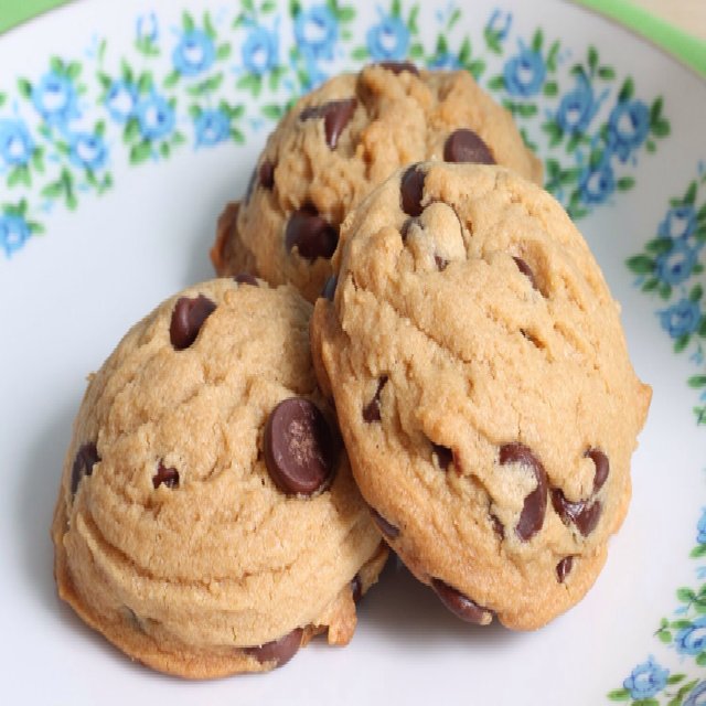 peanut butter choc chip cookie – created on the CHEF CHEF app for iOS