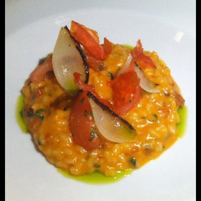 Sundried tomato risotto – created on the CHEF CHEF app for iOS