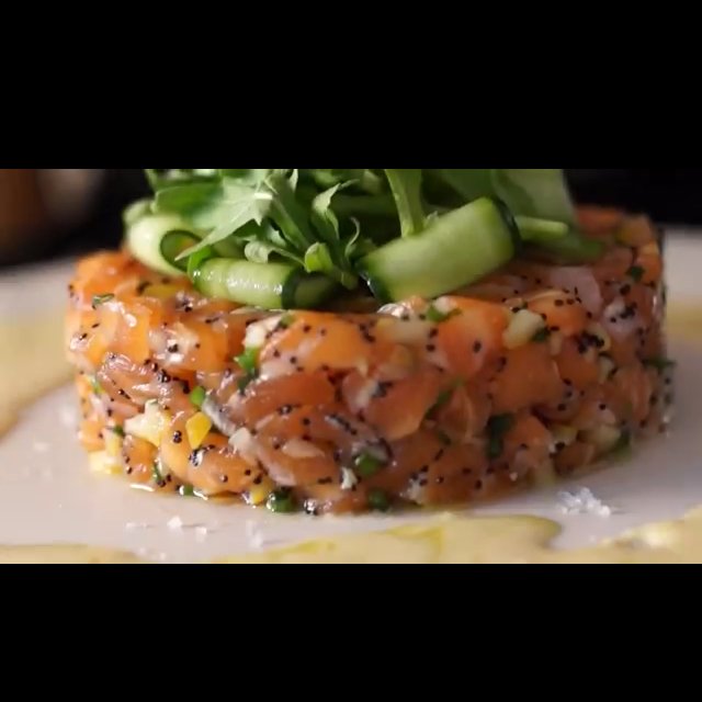 Salmon tartare – created on the CHEF CHEF app for iOS