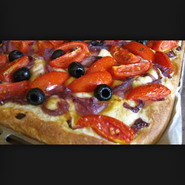Mediterranean focaccia – created on the CHEF CHEF app for iOS