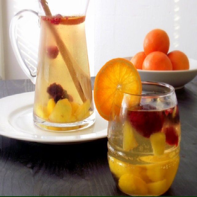 White wine sangria – created on the CHEF CHEF app for iOS