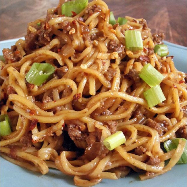 Szechuan Pepper Beef Noodles – created on the CHEF CHEF app for iOS