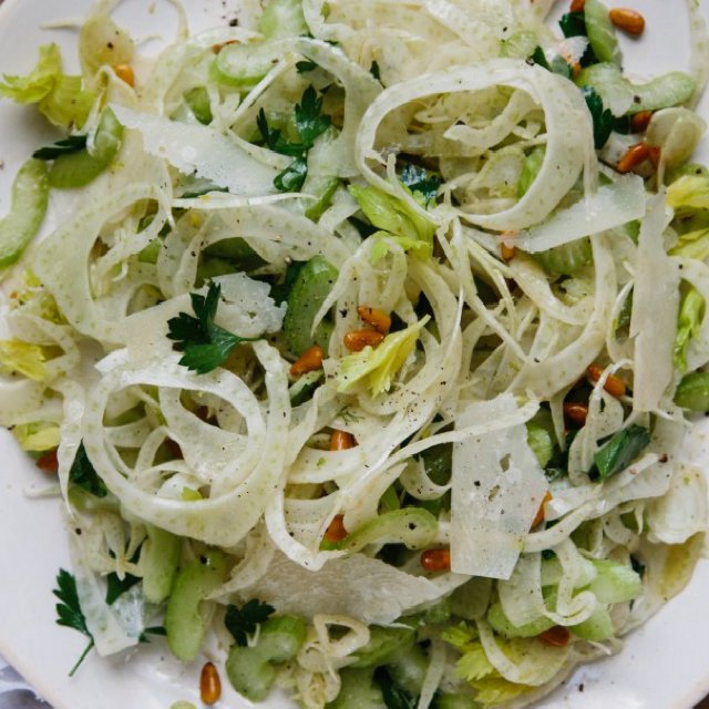 Celery and Fennel Salad – created on the CHEF CHEF app for iOS