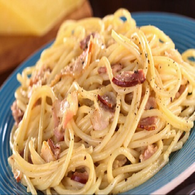 Spaghetti Alla Carbonara: – created on the CHEF CHEF app for iOS