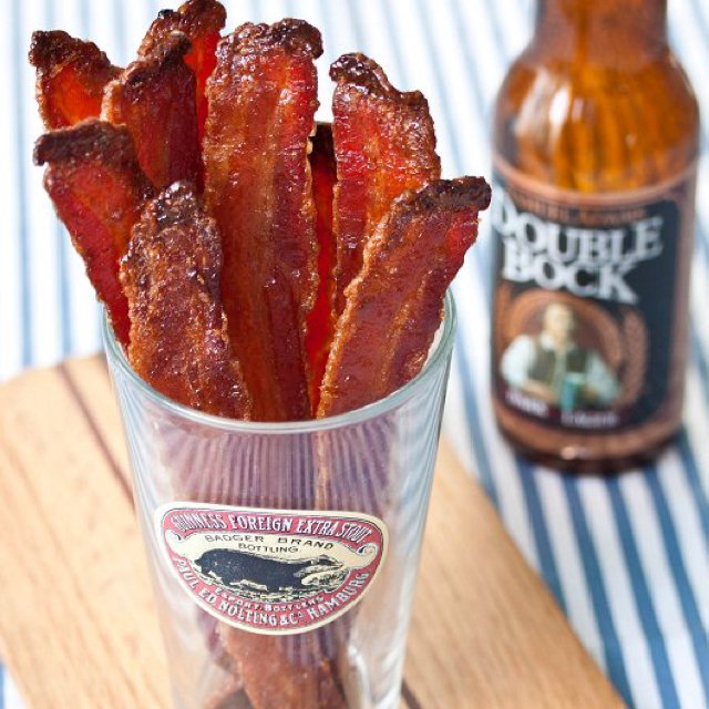 Beer-Candied Bacon – created on the CHEF CHEF app for iOS
