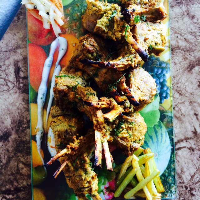 Tandoori Lambchops – created on the CHEF CHEF app for iOS