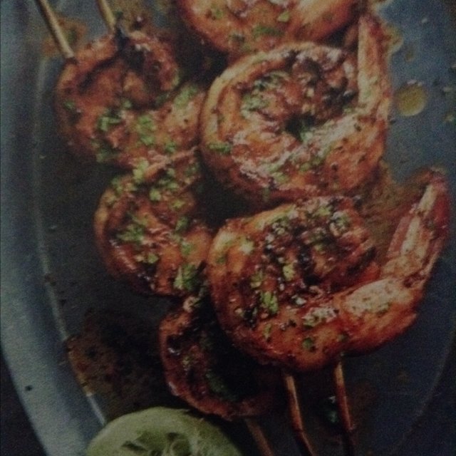 Grilled Shrimp Skewers – created on the CHEF CHEF app for iOS