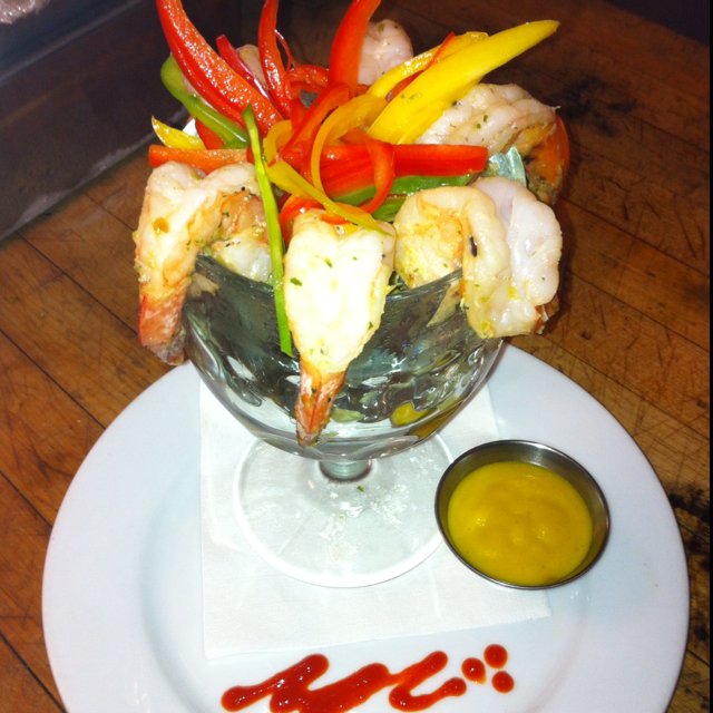 Caribbean shrimp cocktail – created on the CHEF CHEF app for iOS