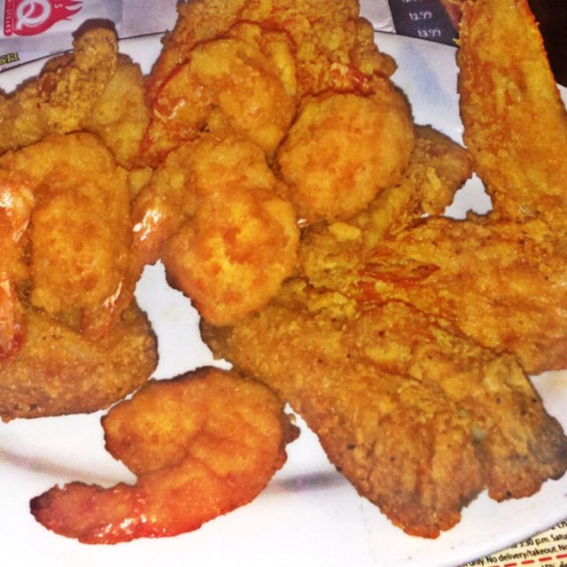 Fried Shrimps🍤 & chicken 🍗 – created on the CHEF CHEF app for iOS