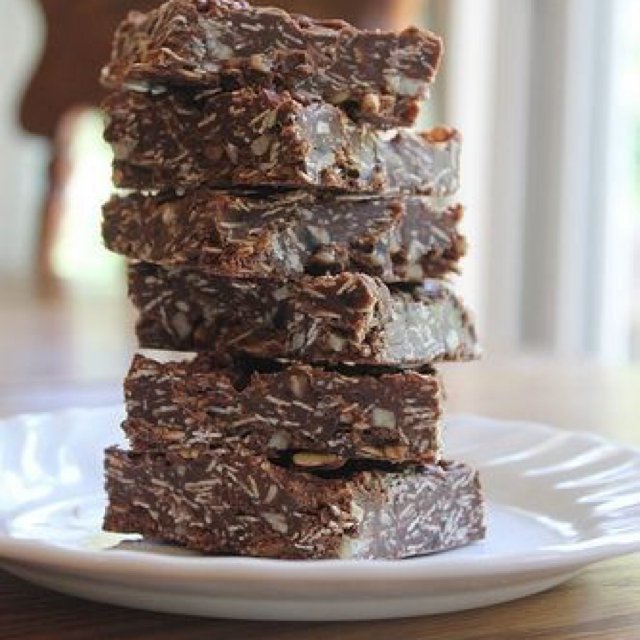 Chocolate Oatmeal No Bake Bars – created on the CHEF CHEF app for iOS