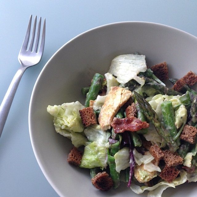 Caesar salad a la sommer  – created on the CHEF CHEF app for iOS