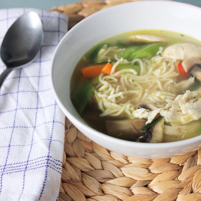 Vietnamesisk kyllingesuppe – created on the CHEF CHEF app for iOS