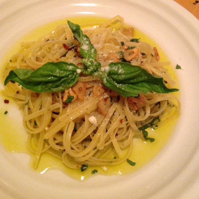 Linguine Garlic and Oil – created on the CHEF CHEF app for iOS