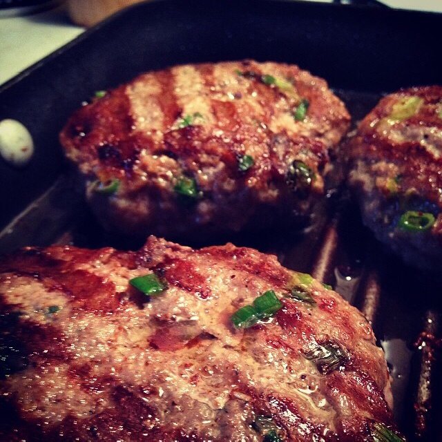 Rosemary Bacon Turkey Burger