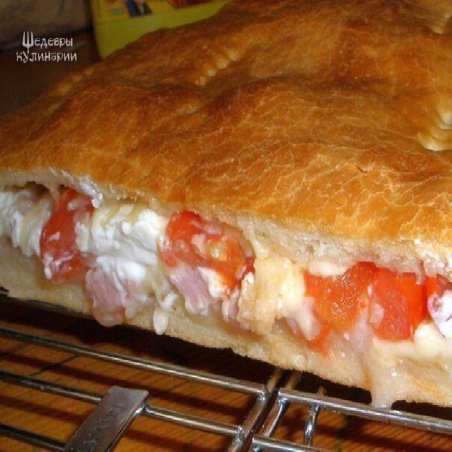 КАЛЬЦОНЕ (ЗАКРЫТАЯ ПИЦЦА) 🍕 – created on the CHEF CHEF app for iOS