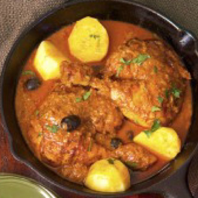 Galinha a Africana (Macanese)