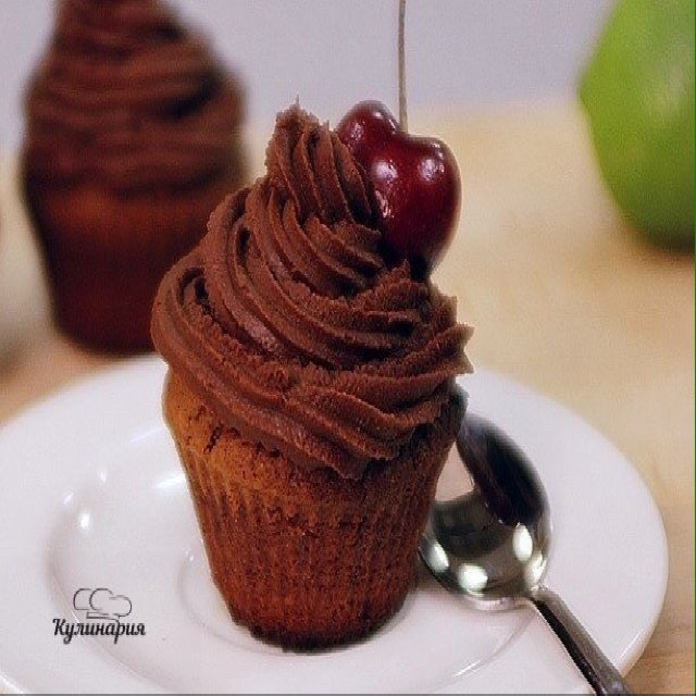 🍴 ШОКОЛАДНЫЕ КАПКЕЙКИ – created on the CHEF CHEF app for iOS