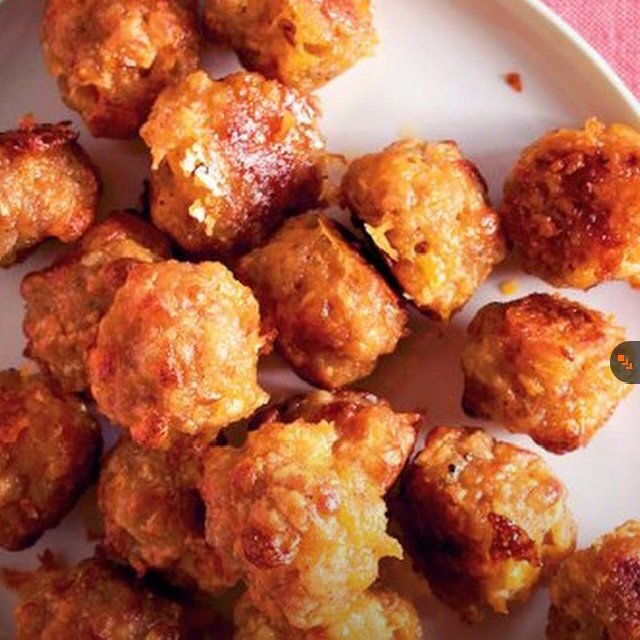 Sausage Cheddar Balls  – created on the CHEF CHEF app for iOS