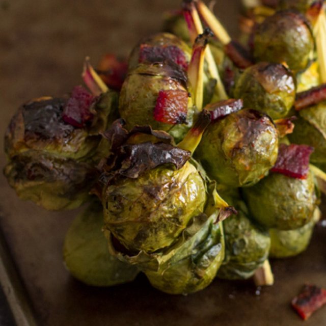 Spicy Bacon Brussels Sprouts – created on the CHEF CHEF app for iOS