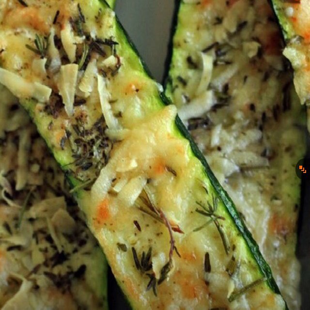 Parmesan-Herb Zucchini Bites â€“Â created on the CHEF CHEF app for iOS