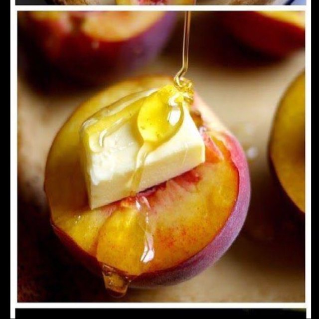 Honey Roasted Peaches