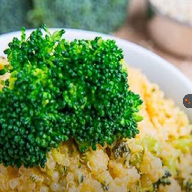 Cheesy Broccoli Quinoa  â€“Â created on the CHEF CHEF app for iOS