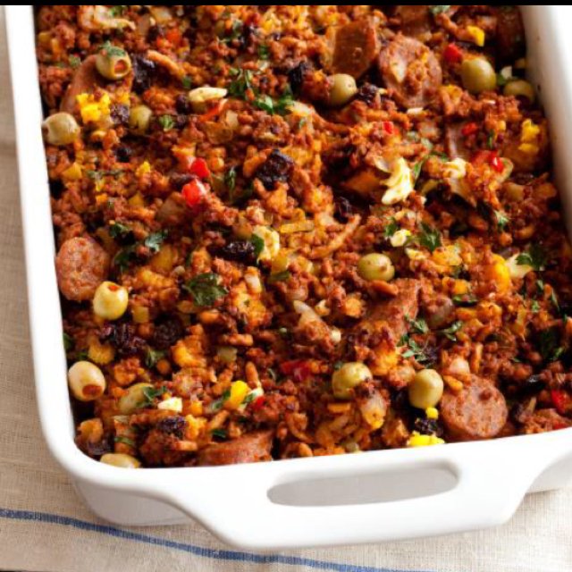 Homemade Three Meat Stuffing – created on the CHEF CHEF app for iOS
