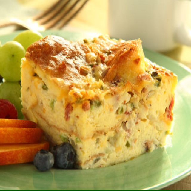 Egg Strata – created on the CHEF CHEF app for iOS