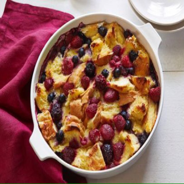 Egg Strata Morning Berry – created on the CHEF CHEF app for iOS