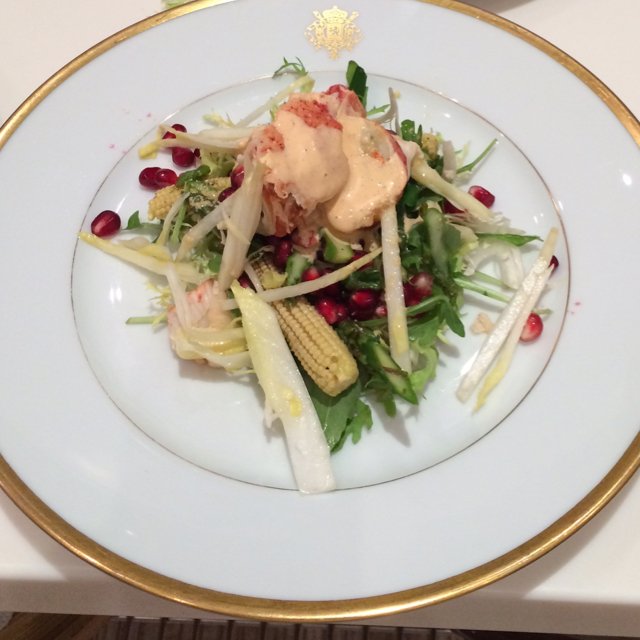 Lobster salad with endives  – created on the CHEF CHEF app for iOS