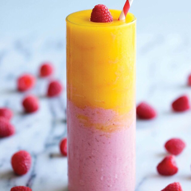 Raspberry Sunrise Smoothie – created on the CHEF CHEF app for iOS