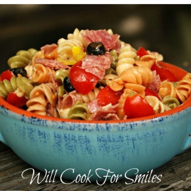 Pepperoni Pasta Salads  – created on the CHEF CHEF app for iOS