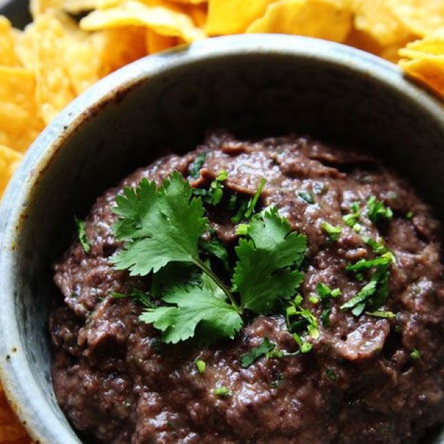 Black Bean Dip – created on the CHEF CHEF app for iOS