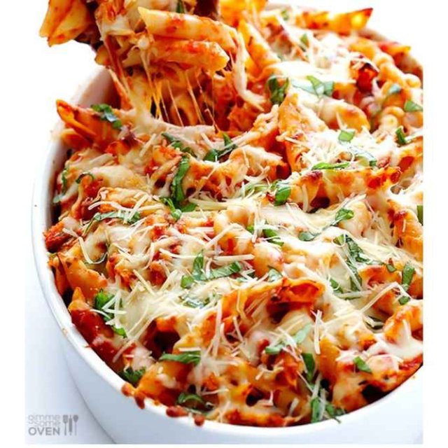Chicken Parmesan Baked Ziti – created on the CHEF CHEF app for iOS