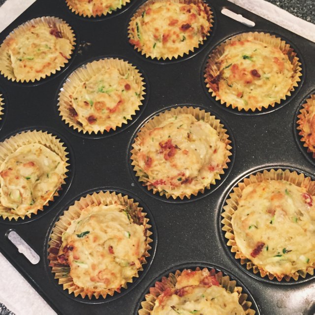 Savory muffins – created on the CHEF CHEF app for iOS