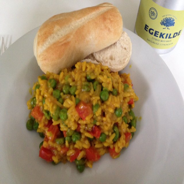 Karry risotto  – created on the CHEF CHEF app for iOS