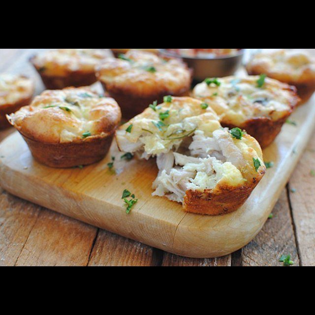 Куриные мафины с сыром. – created on the CHEF CHEF app for iOS