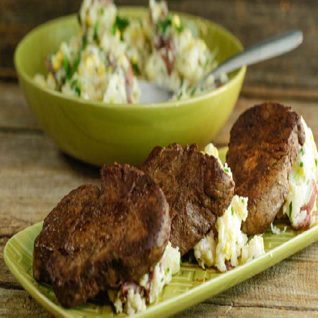 STEAKS WITH MASHED POTATOS – created on the CHEF CHEF app for iOS