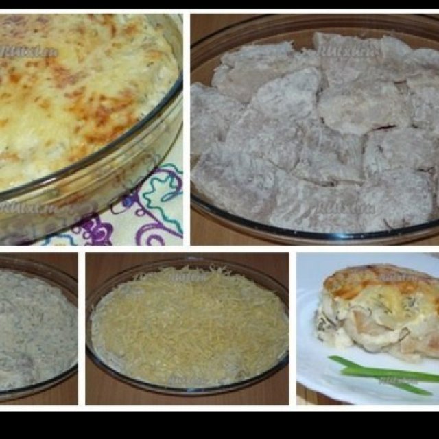 Рыба, запечённая в сметане – created on the CHEF CHEF app for iOS