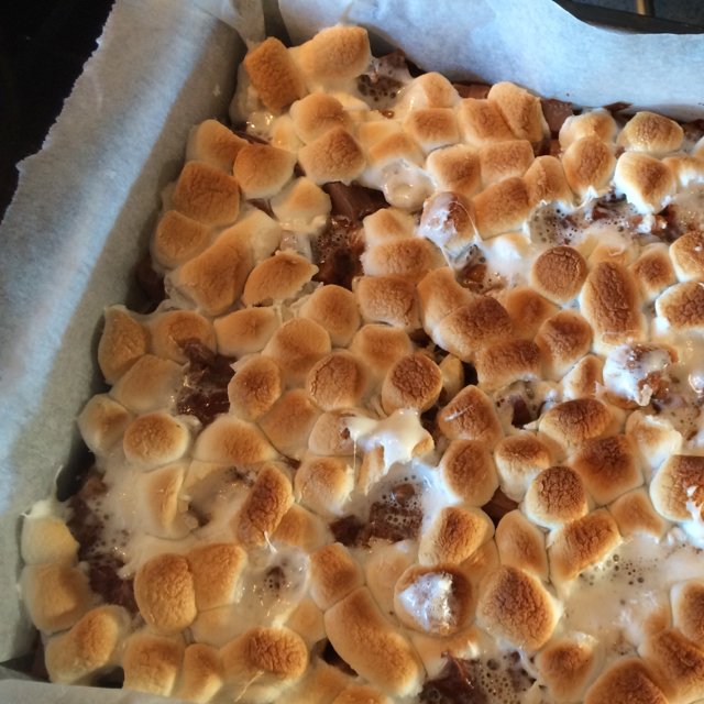 Rocky Road Brownie (glutenfri) – created on the CHEF CHEF app for iOS