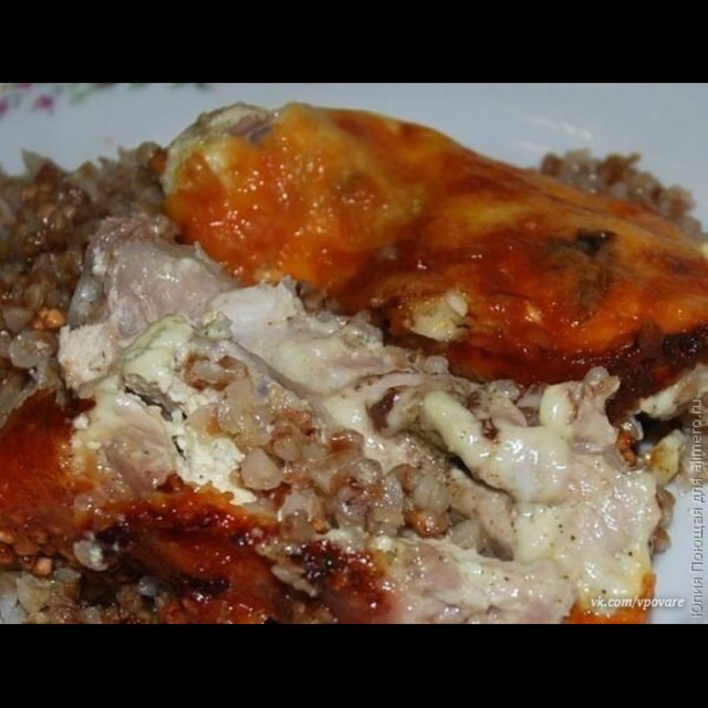 Гречка запеченная с курицей – created on the CHEF CHEF app for iOS