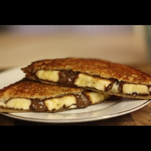 Тост нутелла с баноном – created on the CHEF CHEF app for iOS