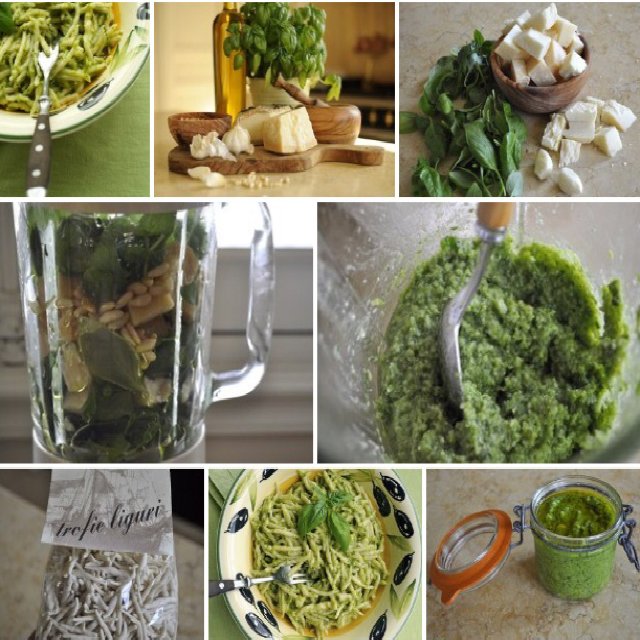 Трофи с песто по-генуэзски – created on the CHEF CHEF app for iOS