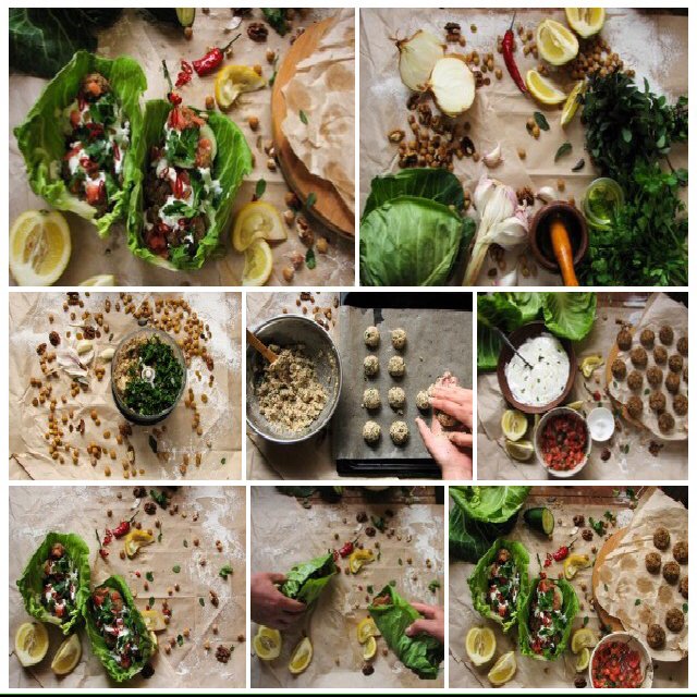 фалафель запеченный  с орехами – created on the CHEF CHEF app for iOS